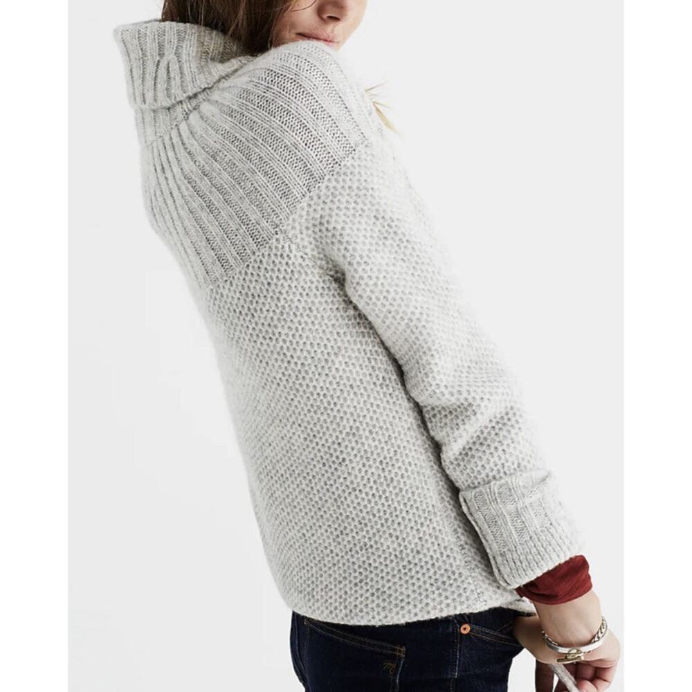 Madewell Snowbound Drawstring Pullover Sweater Wo… - image 6